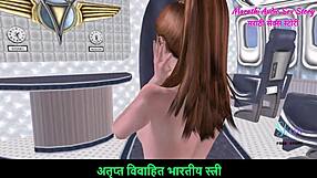 Cute Girl Poses Nude in Airplane