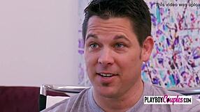 Swinger wives expose big titties in garden!