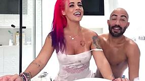 felipe costa fucking the sexy tequileira's ass on live webcam