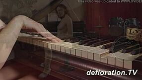 Virgin casting with Danu Nebudu's teasing play