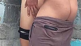 i felt emotional against the wall with my brunette neighbor