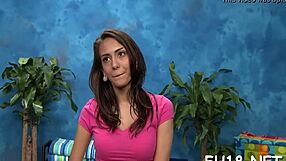 Want to see the masseuse fuck the oiled teen in the pool?