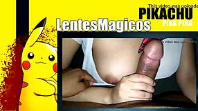 mexican girl with glasses learning to suck