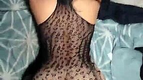 Does the petite brunette I hired yesterday have the sexiest ass in lingerie?