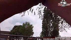 Latina Slut Sucked Cock in Public POV Outdoor Casting