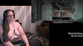 Naked Outlast Playthrough Part 3 Continues