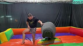 toro mecanico safado pisses on street after gaping latina ass