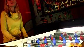 agata gets anal in game room 😏