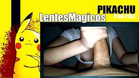 mexican girl with glasses learning to suck