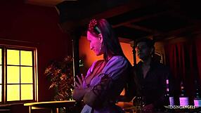 Lucky Dude Gets Hard Cock Pleased by Three Sexy Chicks