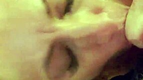 morning blowjob from horny wife sucking cock