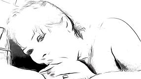 Cartoon Nympho Delivers Wild Handjob in Petite Asian Anime Scene