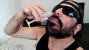 Harvesting Male Nectar Deepthroat