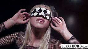 Griddy Interracial Anal Scene Features a Hot Blonde. Her Big Tits and Blowjob Skills Shine in Raw Action.