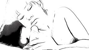 Cartoon Nympho Delivers Wild Handjob in Petite Asian Anime Scene