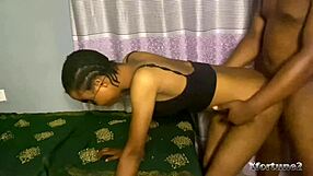 Petite horny stepsister craves my dick for dinner before bed every night