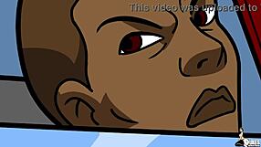 Whoa, this pawg stripper got herself into some crazy trouble! 😅