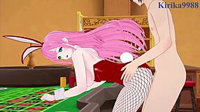 mafuyu kirisu gets intense hentai sex with big tits