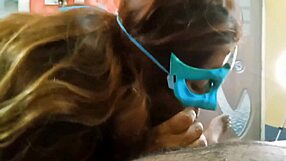 I love hot Tania's lovely blowjob