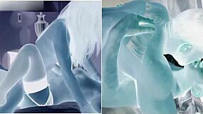 fresh lesbians tribbing and fucking in missionary?