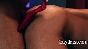 Repressed straight men turn gay with big black cocks on late night flights.