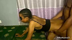 Petite horny stepsister craves my dick for dinner before bed every night