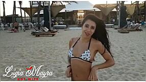 After gym I hooked up with a hot latina friend with big tits and ass