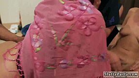 mature anal orgy in hd with hot arab ladies trying foursome