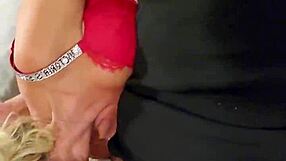 morning blowjob from horny wife sucking cock