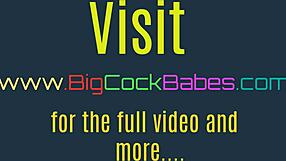 Hot Blonde Babe Wanks Off Fake Strapon Cock Solo