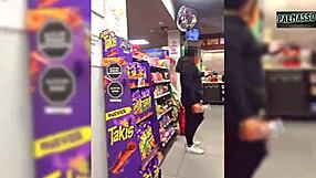 Waiting for my boyfriend, but a stranger creampied me instead!