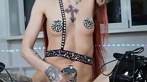 nastya fox trying new toy on pussy