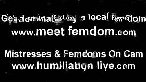 You, a fat disappointment, face femdom humiliation.