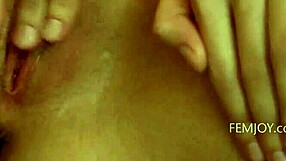 Sensual Young Babe Pleasures Herself in Stockings