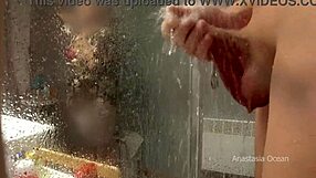 Stepmom Caught Him in Bathroom Watching Him Jerk