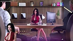 ฉันติดในห้องน้ำและลูกเลี้ยงหื่นเสียวกับก้นใหญ่ของฉันขณะที่ฉันติด แม่เลี้ยงติดและโดนเซ็กส์ - เกม hentai 3D