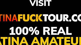Latina Fuck Tour: Big Booty Brazilian Takes Hard Anal Railing With Cumshot