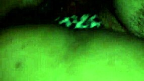 Attractive wife enjoys intimate moment