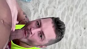 Public cruising at Barcelona gay beach 😏