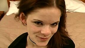 Hot wild teen performs an enthusiastic blowjob on a horny babe.