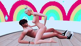 Perverted Stepsister Seduced Stepbrother For Hard Anal Sex Behind Her Boyfriends Back Sims 4 Anime Hentai Sfm