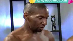 interracial stripper tears clothes in gay orgy passion