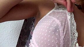 camilla moon's big nipples poking through pink underwear... so close up! 😍