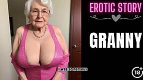 granny's christmas gift unfolds in a steamy mature tale