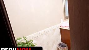 How does this step-mother turn her stepson into a man with endless cock munching?