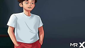 Summertime Saga: Mature Woman Rides Huge Cock In Uncensored Hentai Scene