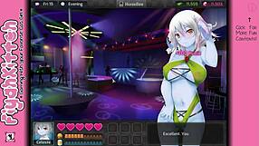 Ms High and Mighty dominates HuniePop female walkthrough 20