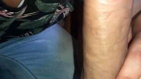 Hey, check out this hot gay blowjob with small tits!