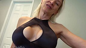 Does Stepmother Stella Give Stepson Deepthroat And Shaved Pussy In Roleplay?