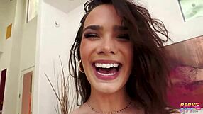 Brunette ivy ireland enjoys doggy style with big black cock